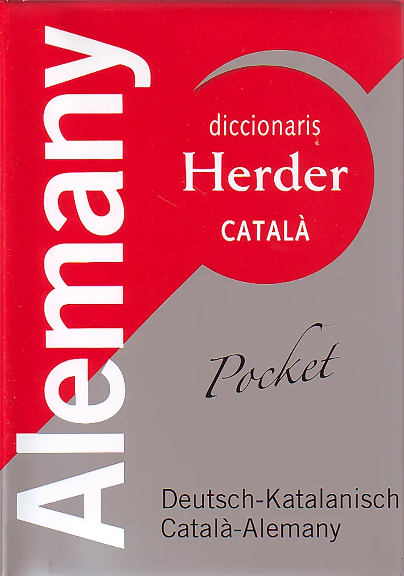 DICCIONARIO HERDER POCKET CATALA-ALEMANY
