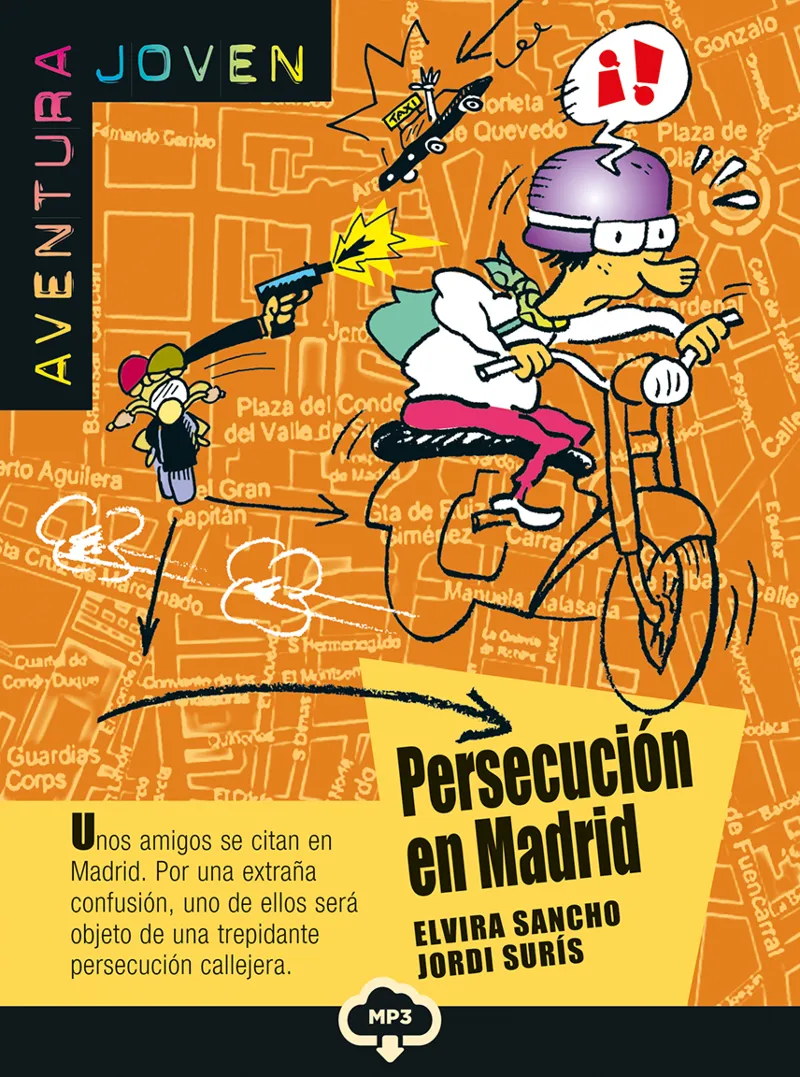 PERSECUCION EN MADRID+CD A1