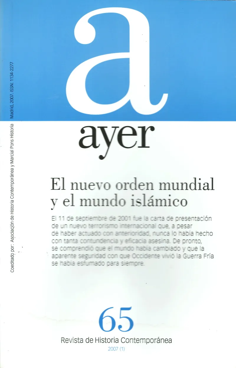 NUEVO ORDEN MUNDIAL Y EL MUNDO ISLAMICO,EL