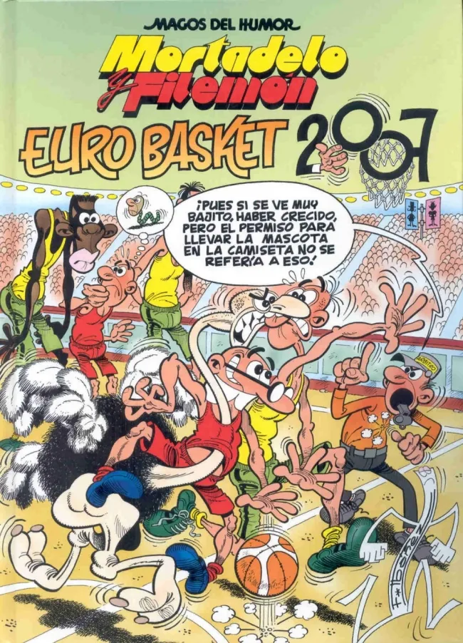 Eurobasket 2007 (Magos del Humor Mortadelo y Filemón 116)