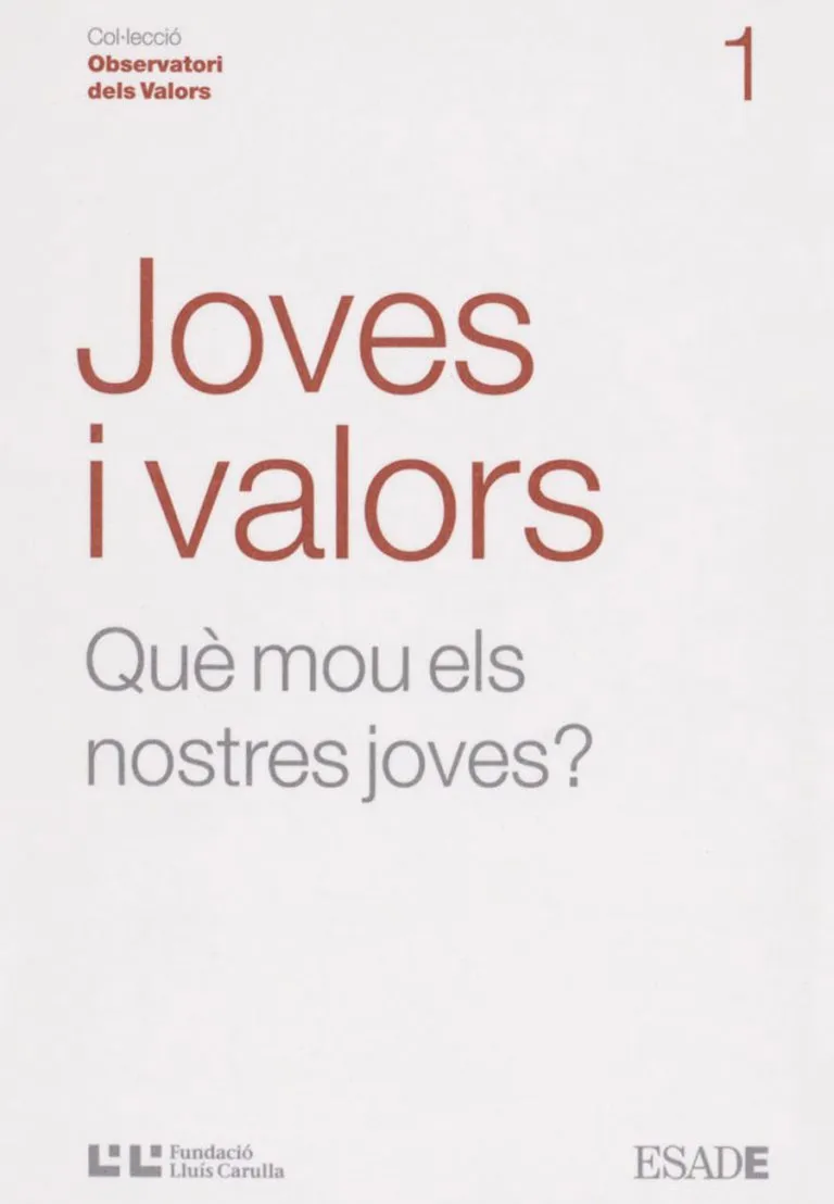 JOVES I VALORS -QUE MOU ELS NOSTRES JOVES?