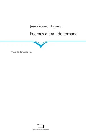 POEMES D'ARA I DE TORNADA