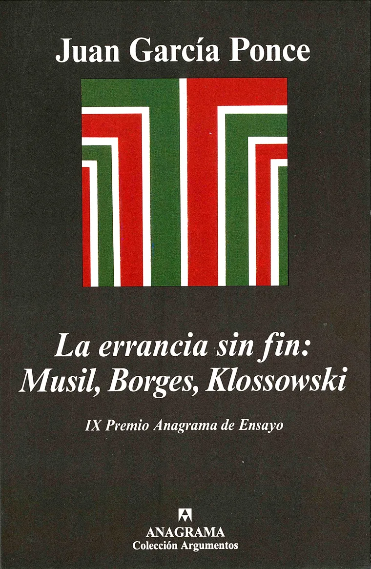 ERRANCIA SIN FIN MUSIL BORGES KLOSSOWSKI,LA