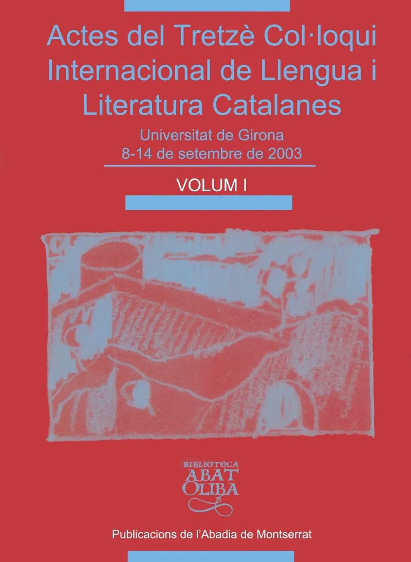 ACTES DEL TRETZE COL.LOQUI INTERNACIONAL DE LLENGU