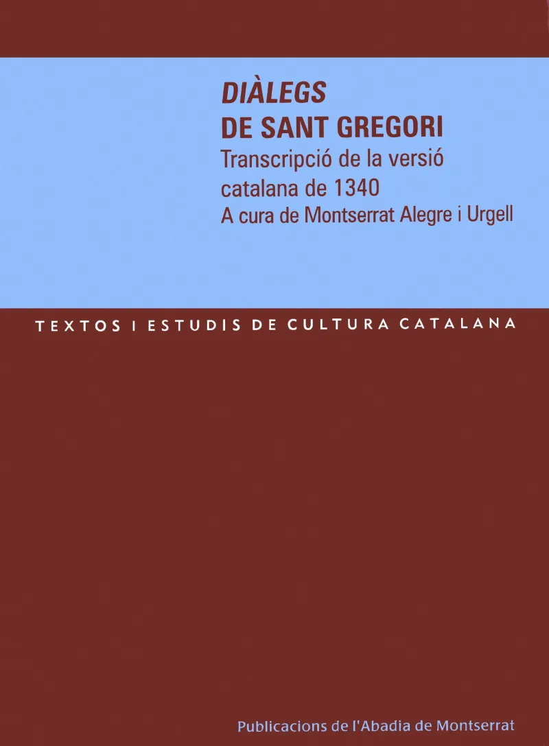 DIALEGS DE SANT GREGORI
