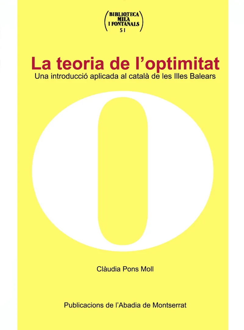 TEORIA DE L'OPTIMITAT, LA