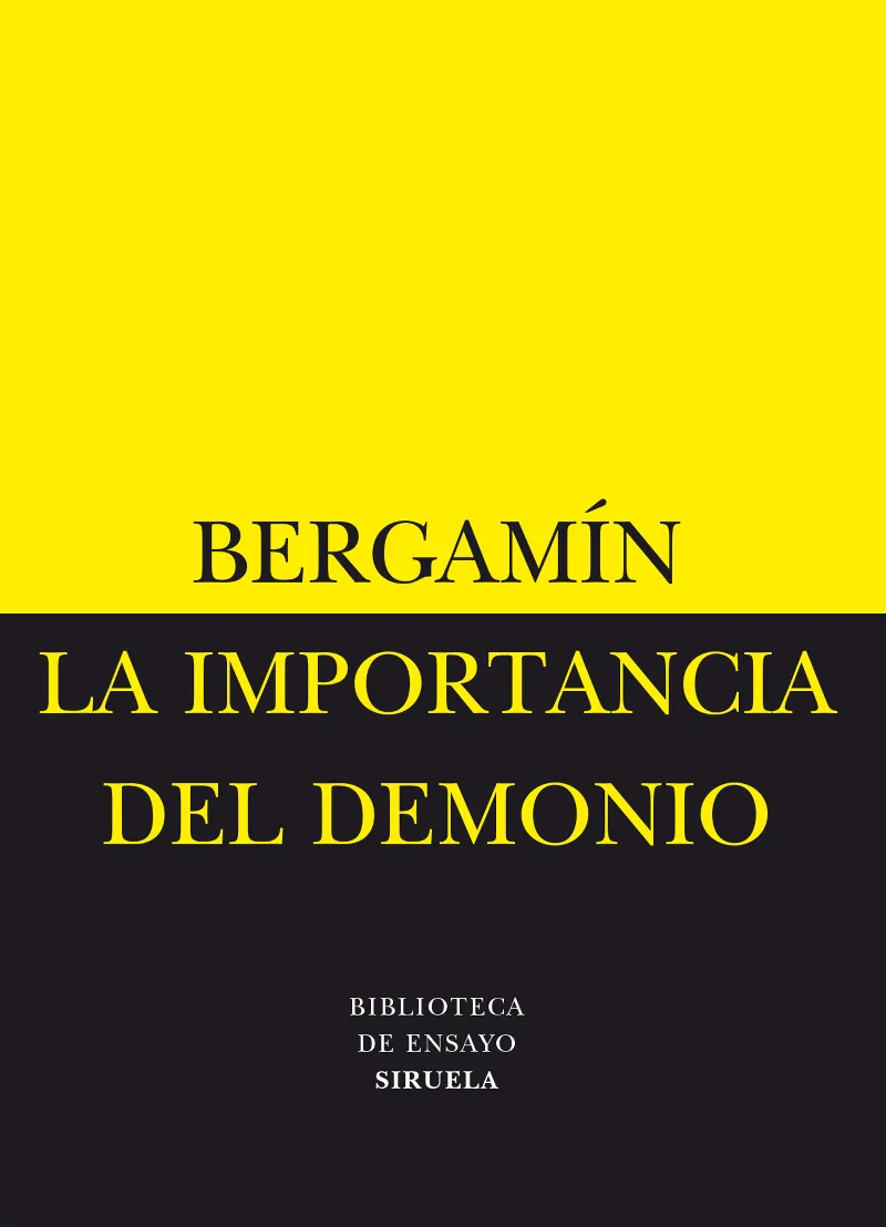 IMPORTANCIA DEL DEMONIO,LA