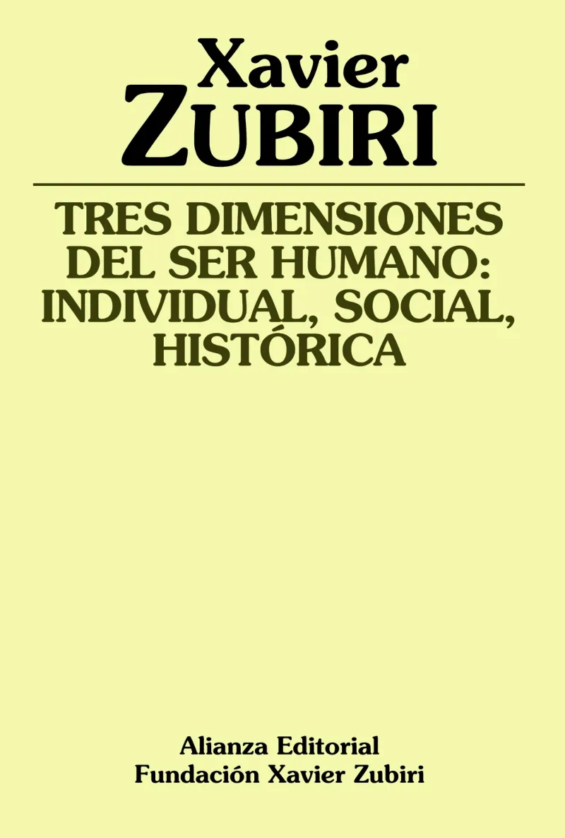 TRES DIMENSIONES DEL SER HUMANO