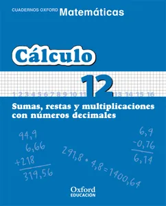 MATEMÁTICAS 1º DE PRIMARIA CALCULO 12