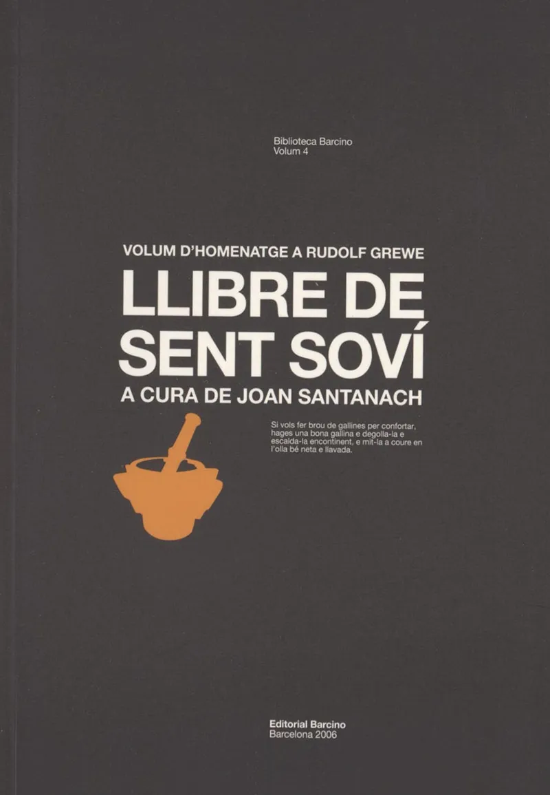 LLIBRE DE SENT SOVI
