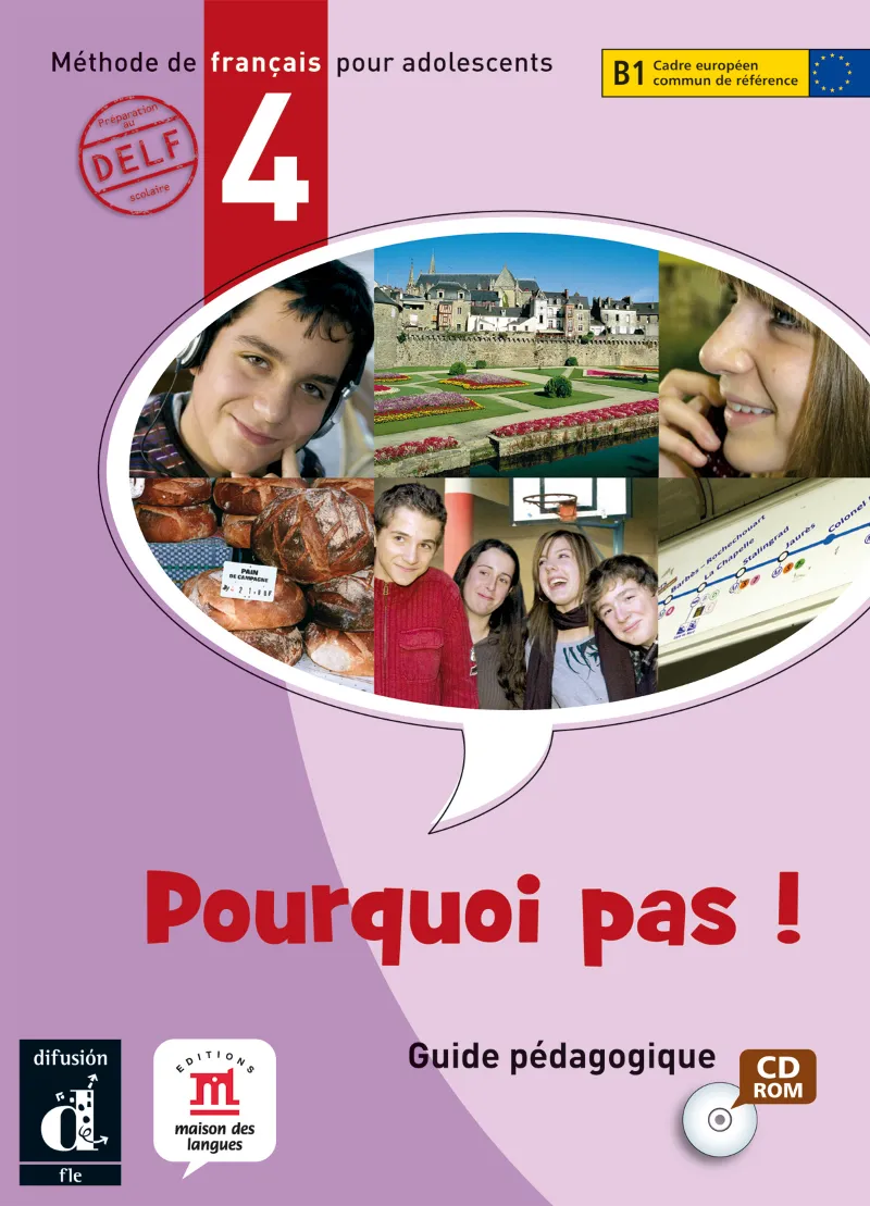 POURQUOI PAS! 4 CDR GUIA DEL PROFESOR B1