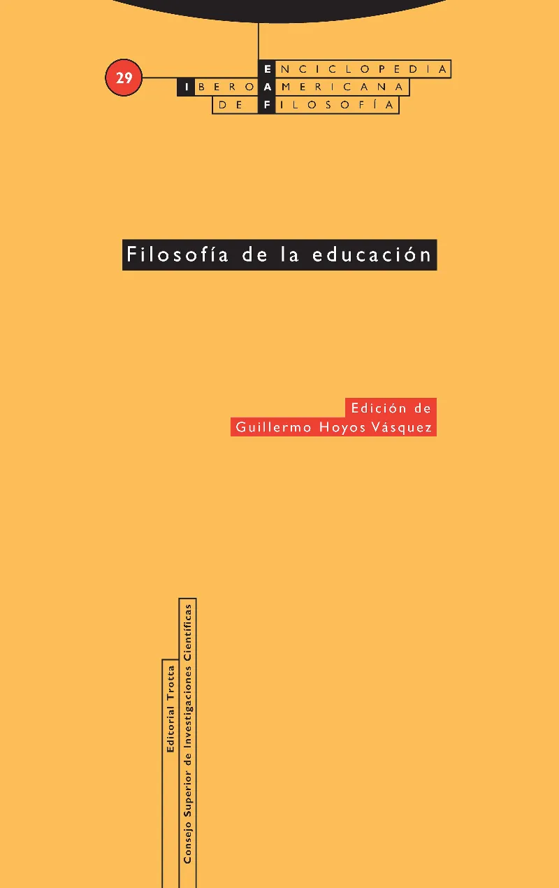 FILOSOFIA DE LA EDUCACION
