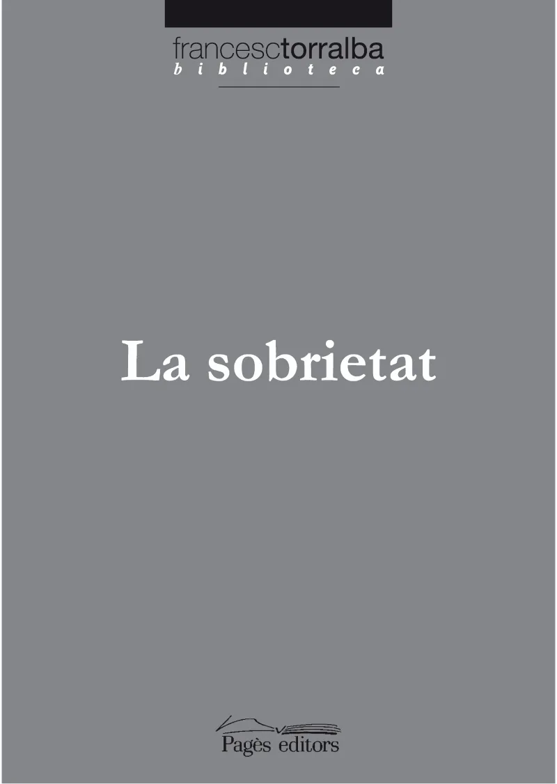La sobrietat