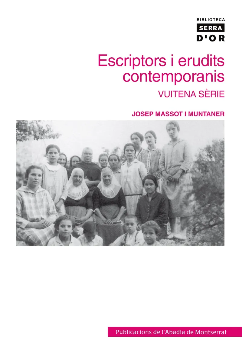ESCRIPTORS I ERUDITS CONTEMPORANIS VUITENA SERIE