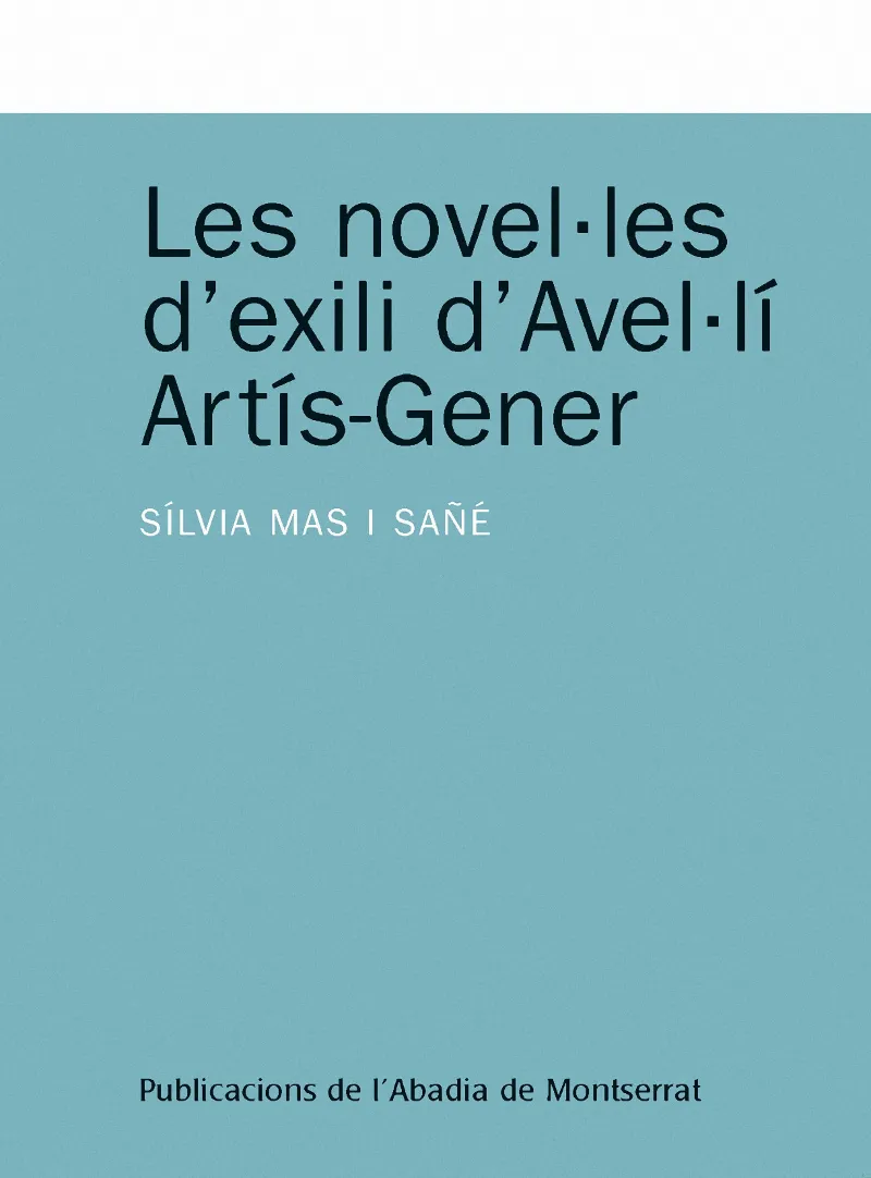 NOVEULES D'EXILI D'AVELULI ARTIS-GENER
