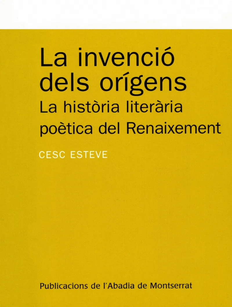 INVENCIO DELS ORIGENS,LA