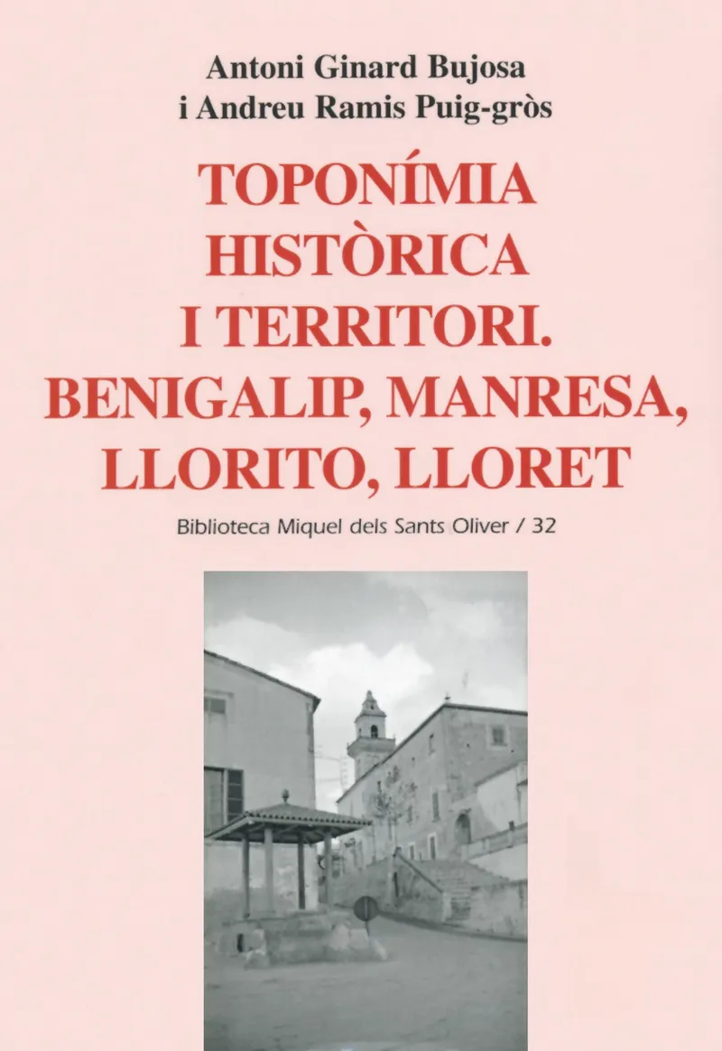 TOPONIMIA HISTORICA I TERRITORI
