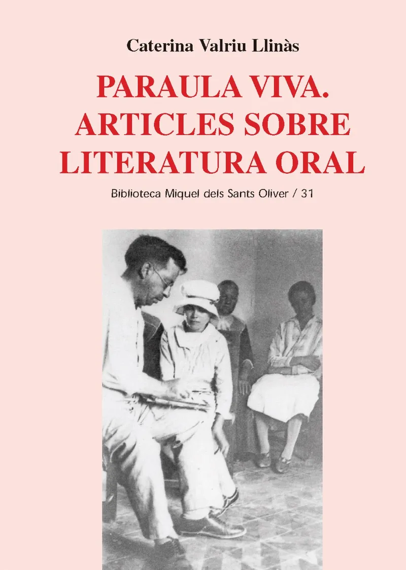 PARAULA VIVA ARTICLES SOBRE LITERATURA ORAL