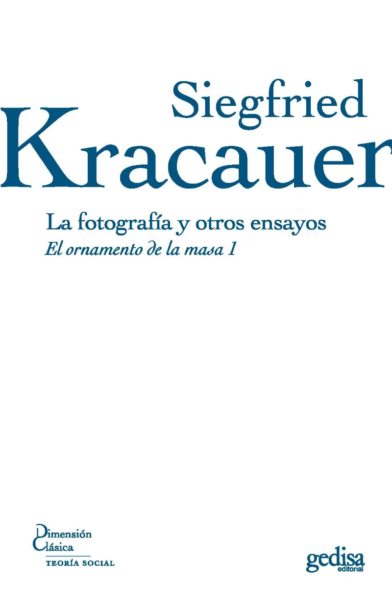 FOTOGRAFIA Y OTROS ENSAYOS