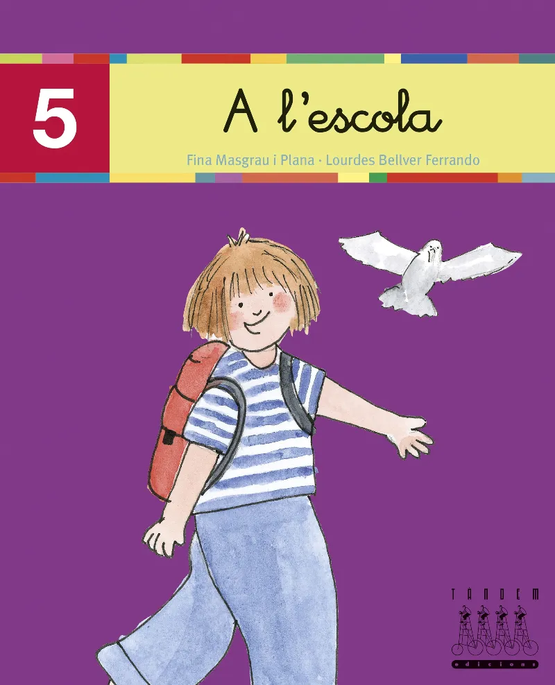 A L'ESCOLA -LLETRA LLIGADA-