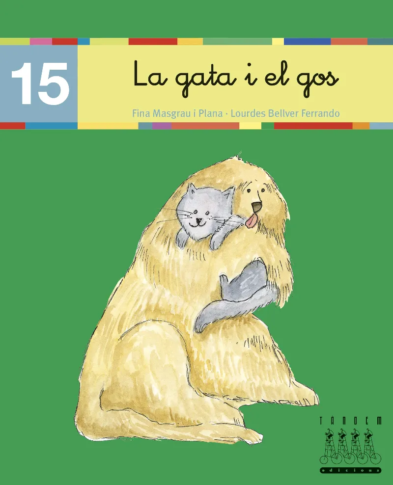 GATA I EL GOS,LA -LLETRA LLIGADA-