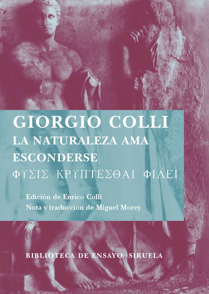 NATURALEZA AMA ESCONDERSE,LA