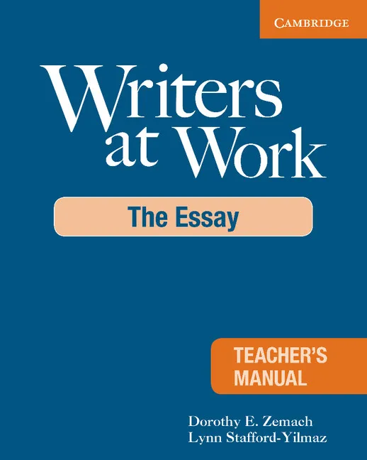 WRITERS AT WORK: THE ESSAY TB