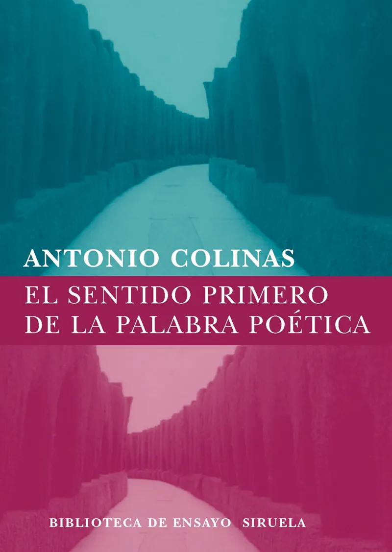 SENTIDO PRIMERO DE LA PALABRA POETICA,EL