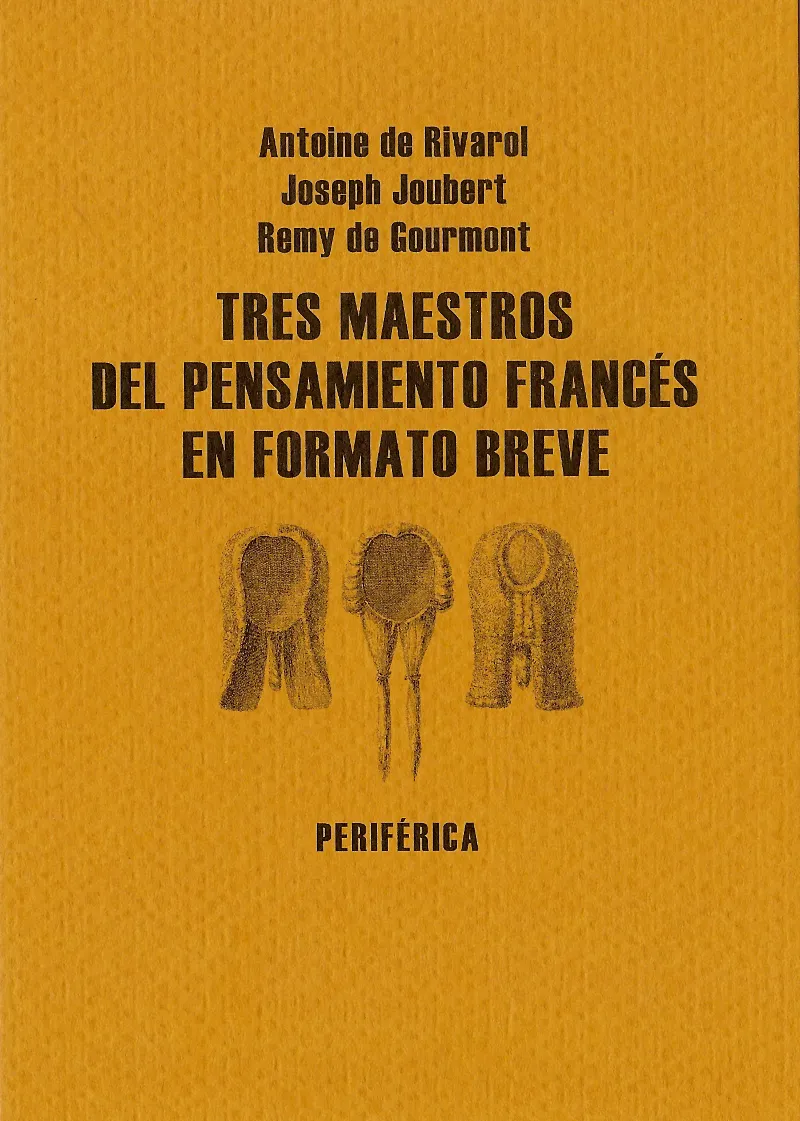 TRES MAESTROS PENSAMIENTO FRANCES EN FORMATO BREVE