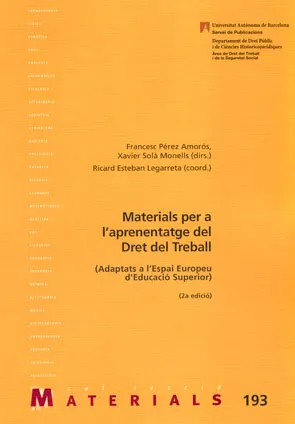 Materials per a l'aprenentatge del Dret del Treball