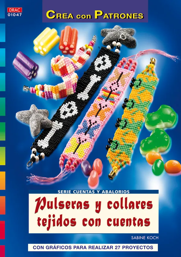 Serie Cuentas y Abalorios nº 47. PULSERAS Y COLLARES TEJIDOS CON CUENTAS