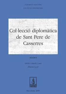 Col·lecció diplomàtica de Sant Pere de Casserres