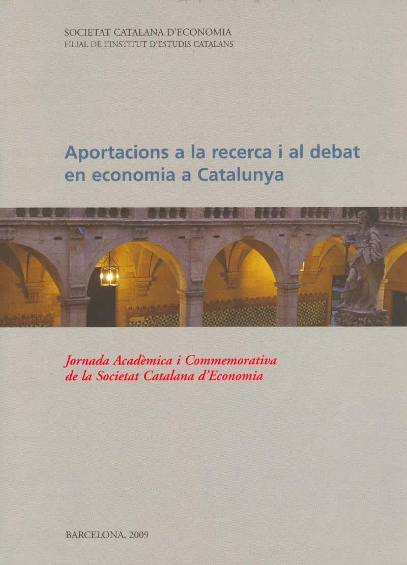 Aportacions a la recerca i al debat en economia a Catalunya