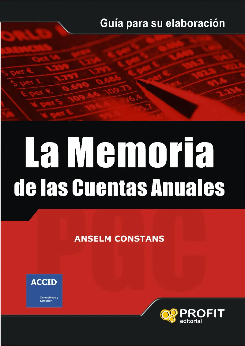MEMORIA DE LAS CUENTAS ANUALES,LA