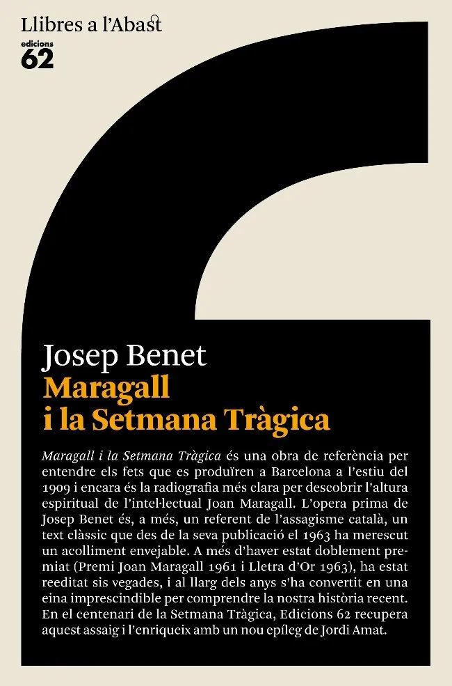 MARAGALL I LA SETMANA TRAGICA