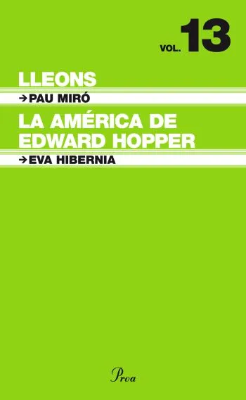 LLEONS / LA AMERICA DE EDWARS HOPPER