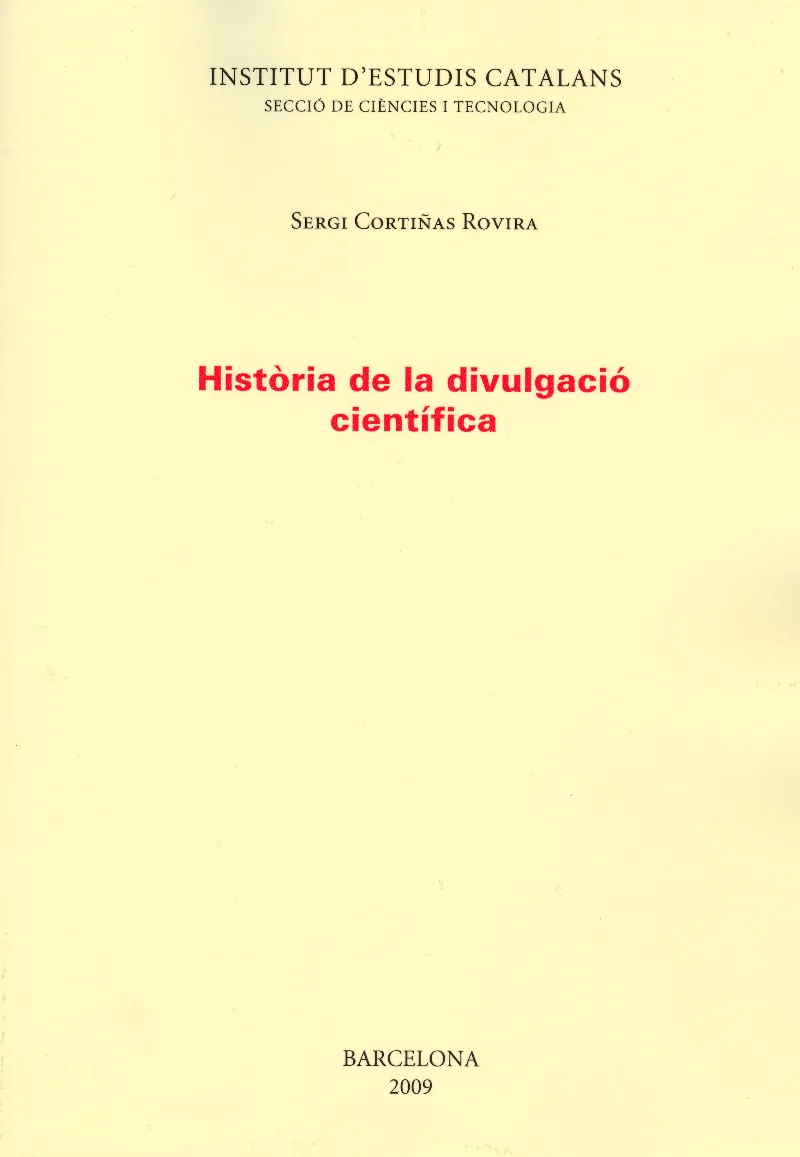 Història de la divulgació científica