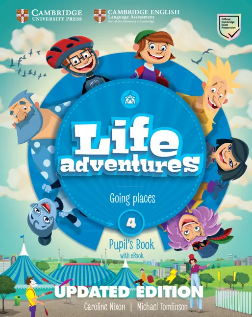 LIFE ADVENTURES LEVEL 4 PUPIL'S BOOK WITH EBOOK UPDATED