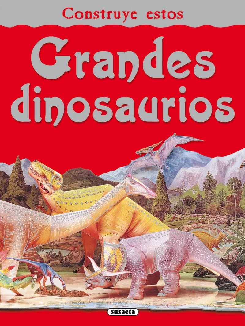Construye estos grandes dinosaurios