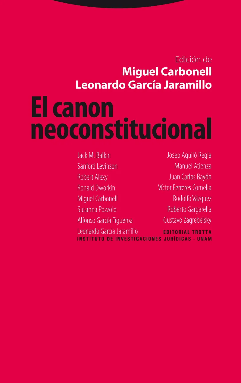 El canon neoconstitucional