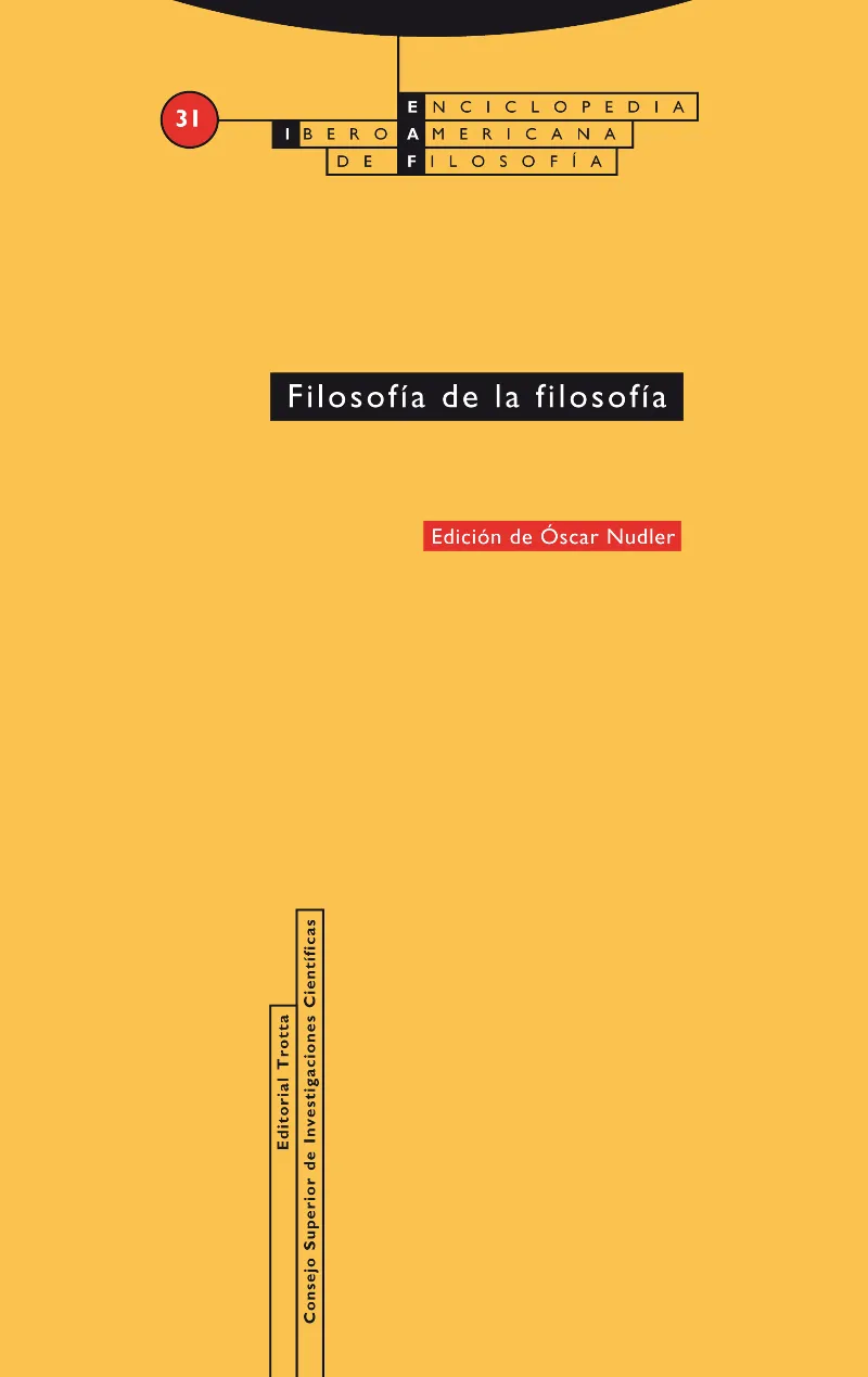 FILOSOFIA DE LA FILOSOFIA