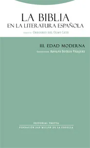 BIBLIA EN LA LITERATURA ESPAÑOLA,LA -VOL.III