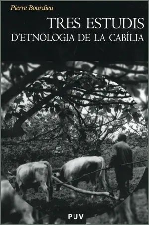 TRES ESTUDIS D'ETNOLOGIA DE LA CABILIA
