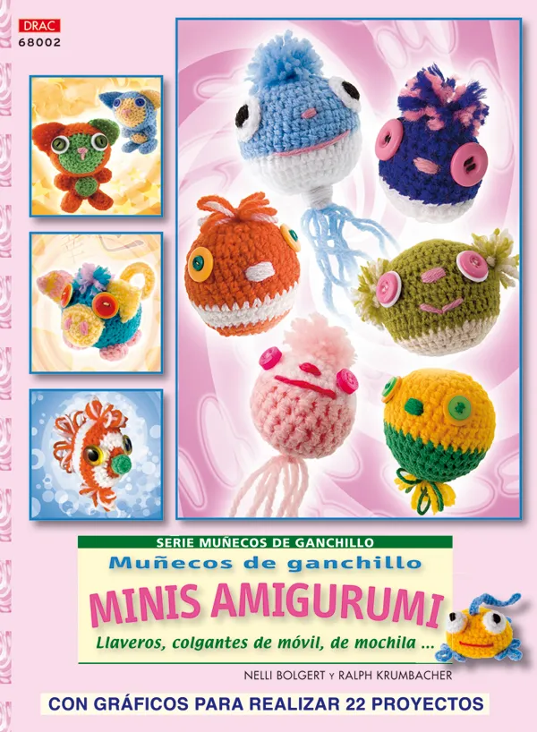 Serie Muñecos de Ganchillo nº 2 MUÑECOS DE GANCHILLO MINIS AMIGURUMIS