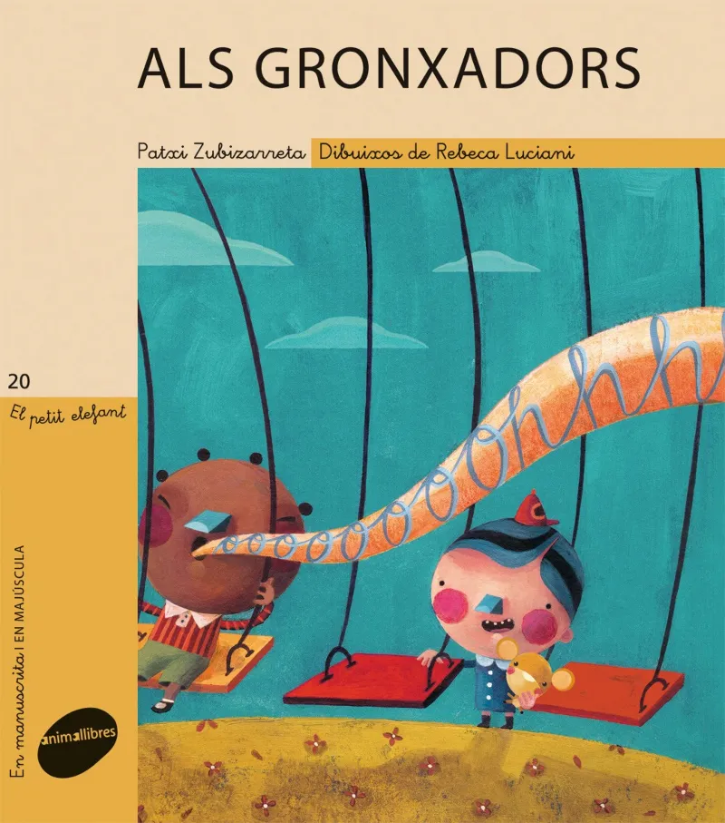 ALS GRONXADORS-LLETRAEN MAJUSCULA I EN MANUSCRITA-