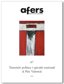 AFERS 67 TRANSICIO POLTICA I QUESTIO NACIONAL AL