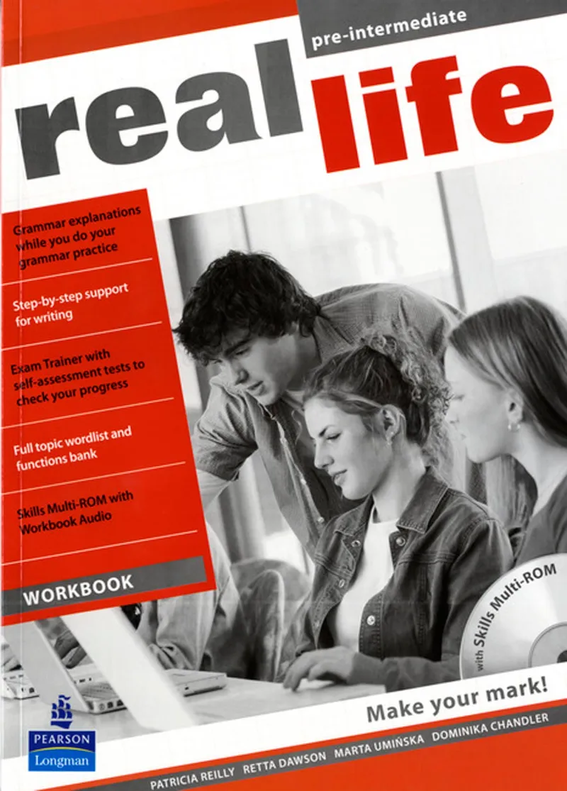 REAL LIFE PRE-INTERMEDIATE WB+MROM
