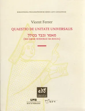 Quaestio de unitate universalis