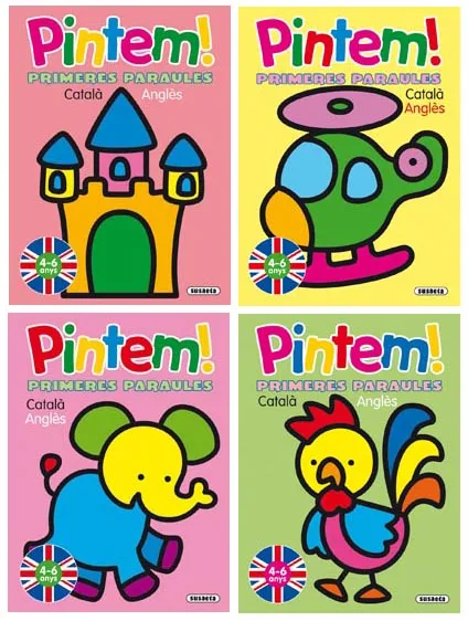 PINTEM! PRIMERES PARAULES CATALA<>ANGLES