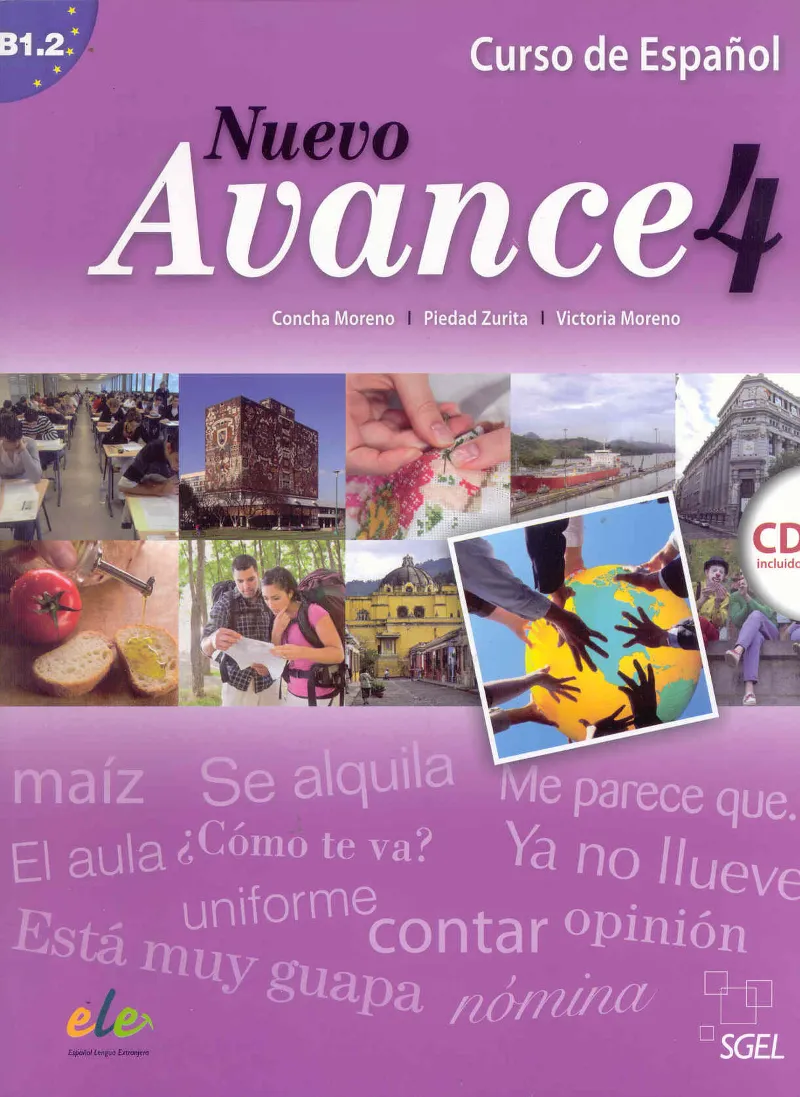 NUEVO AVANCE 4 B1.2 LIBRO DEL ALUMNO+CD